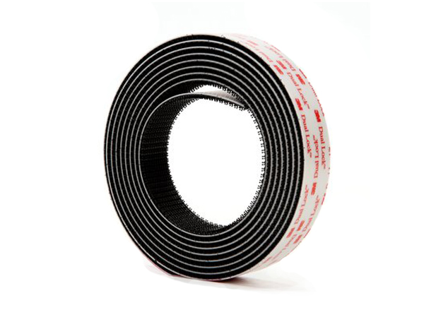 3M™ Dual Lock™ 蘑菇搭扣TB3551 / TB3552 400/170，黑色，1 英寸×10英尺，1个配对的条/袋，每箱8袋